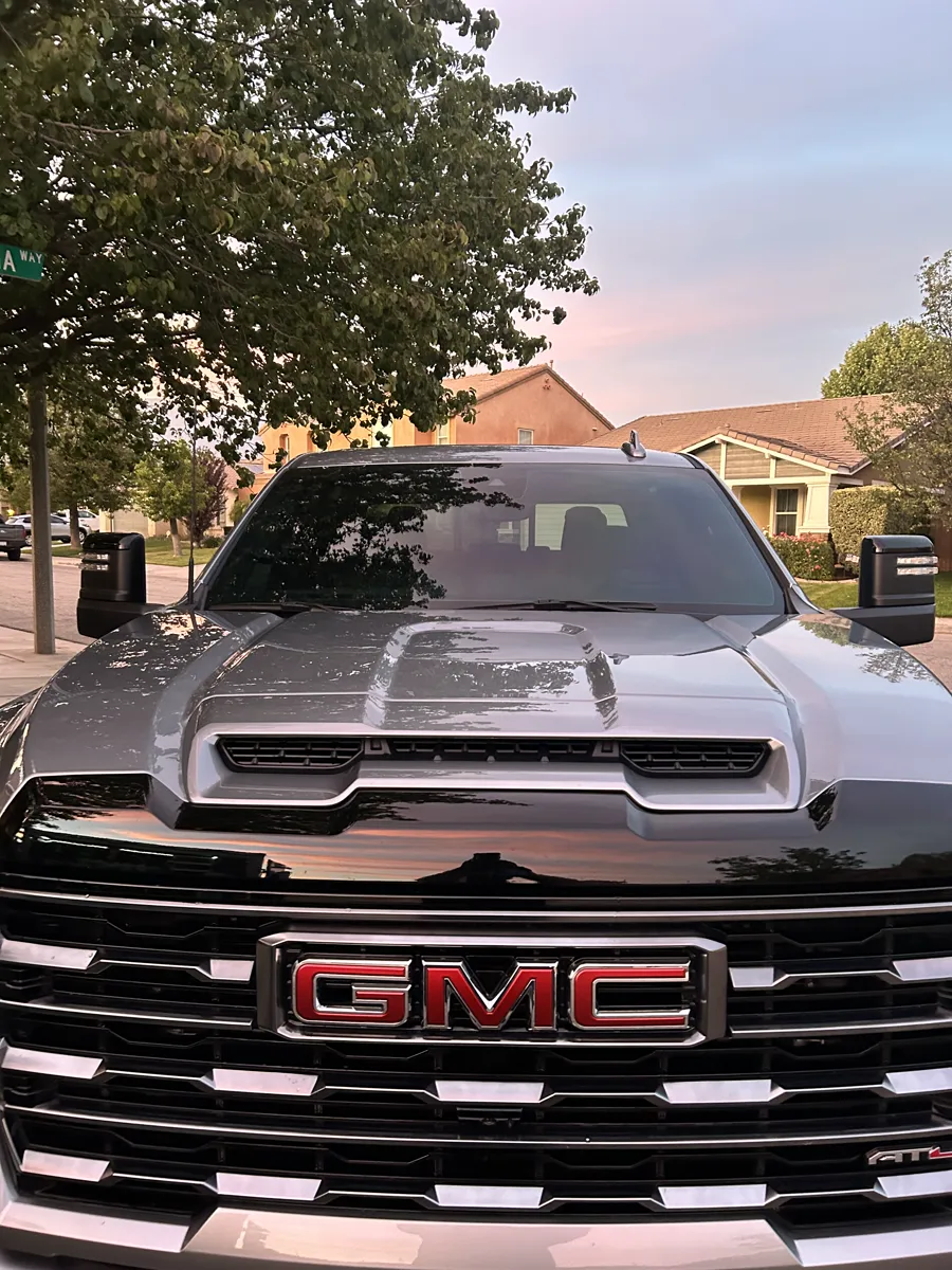 GMC, front and center