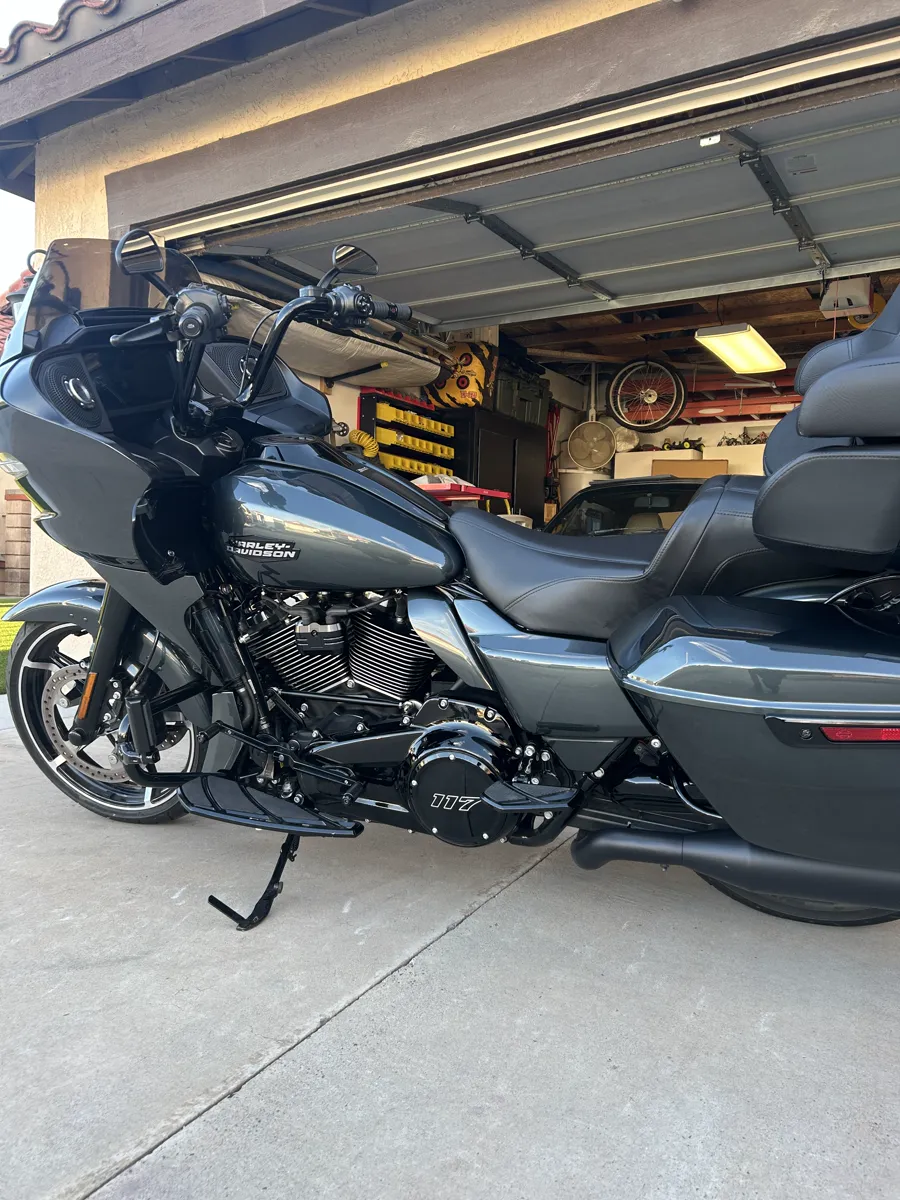 Harley bagger, ceramic protected